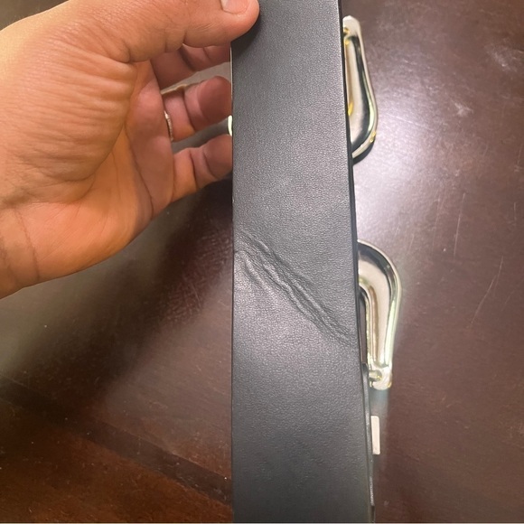 B-Low The Belt Genuine Leather Festival Boho Double Buckle Size S Bri Bri Waist - Picture 5 of 6